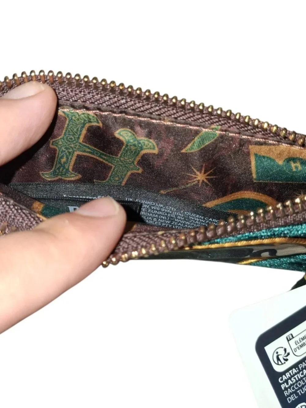 Loungefly Harry Potter Slytherin Banner Card Holder NEW NWT - Picture 5 of 9